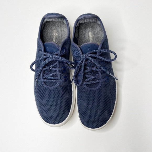 Allbirds Men's Navy Tree Runners Sz 11 - Picture 3 of 9